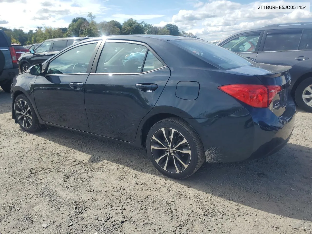 2018 Toyota Corolla L VIN: 2T1BURHE5JC051454 Lot: 73216734