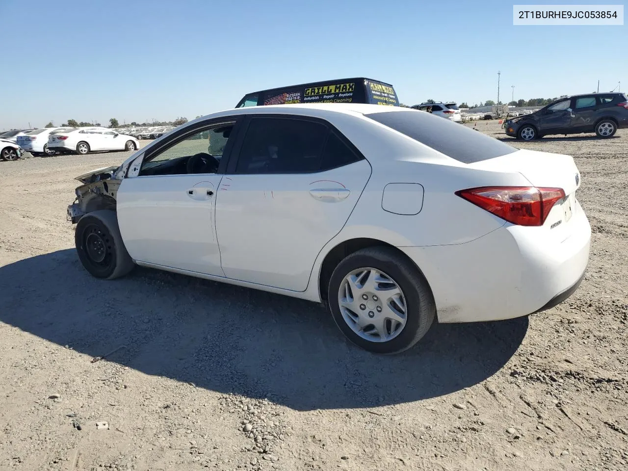 2018 Toyota Corolla L VIN: 2T1BURHE9JC053854 Lot: 73244724