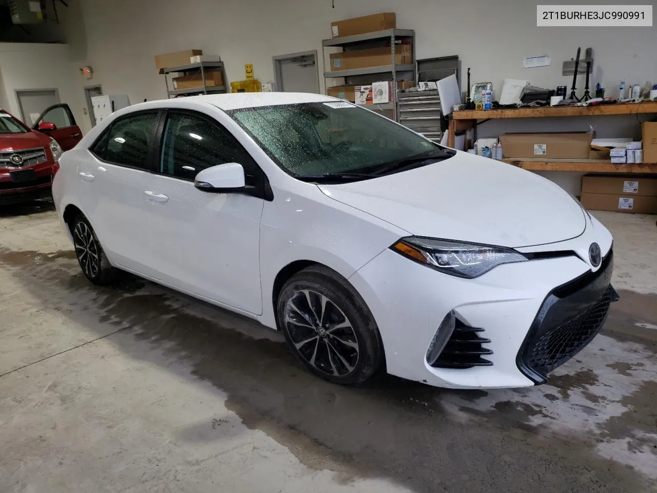 2018 Toyota Corolla L VIN: 2T1BURHE3JC990991 Lot: 73398974