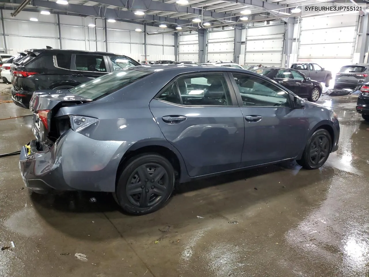 2018 Toyota Corolla L VIN: 5YFBURHE3JP755121 Lot: 73401984