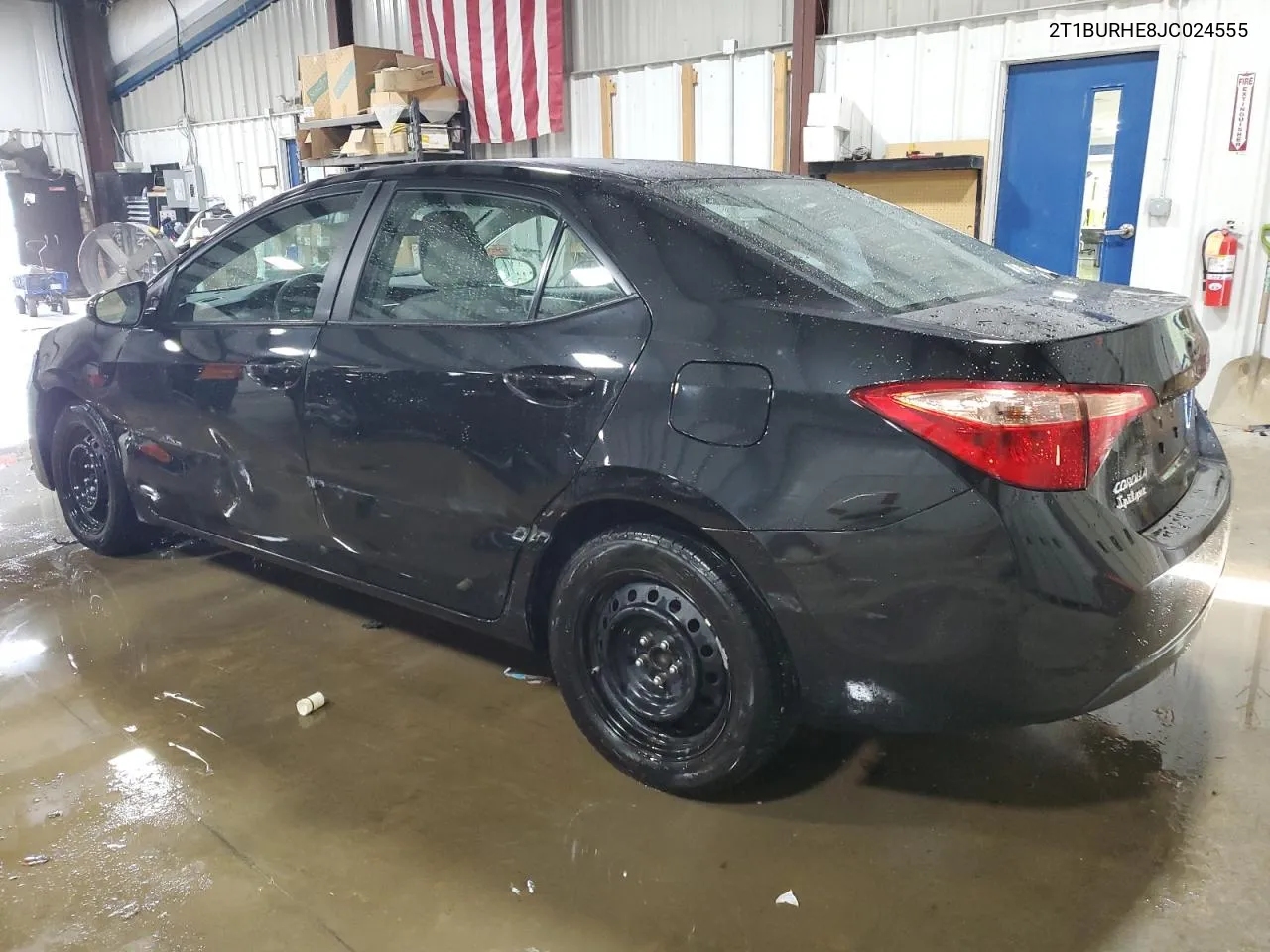 2018 Toyota Corolla L VIN: 2T1BURHE8JC024555 Lot: 73505614