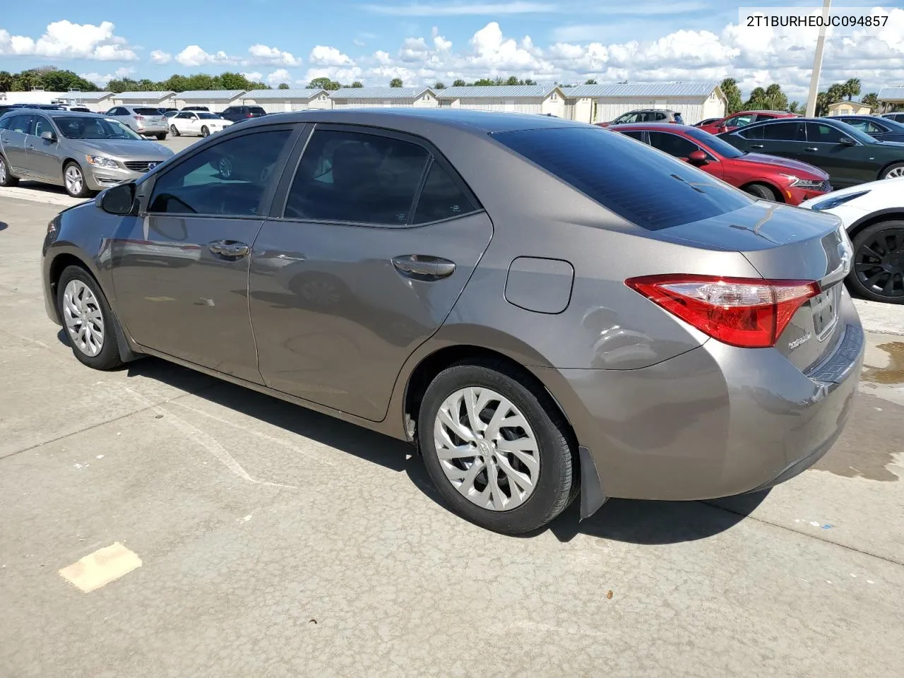 2018 Toyota Corolla L VIN: 2T1BURHE0JC094857 Lot: 73694824