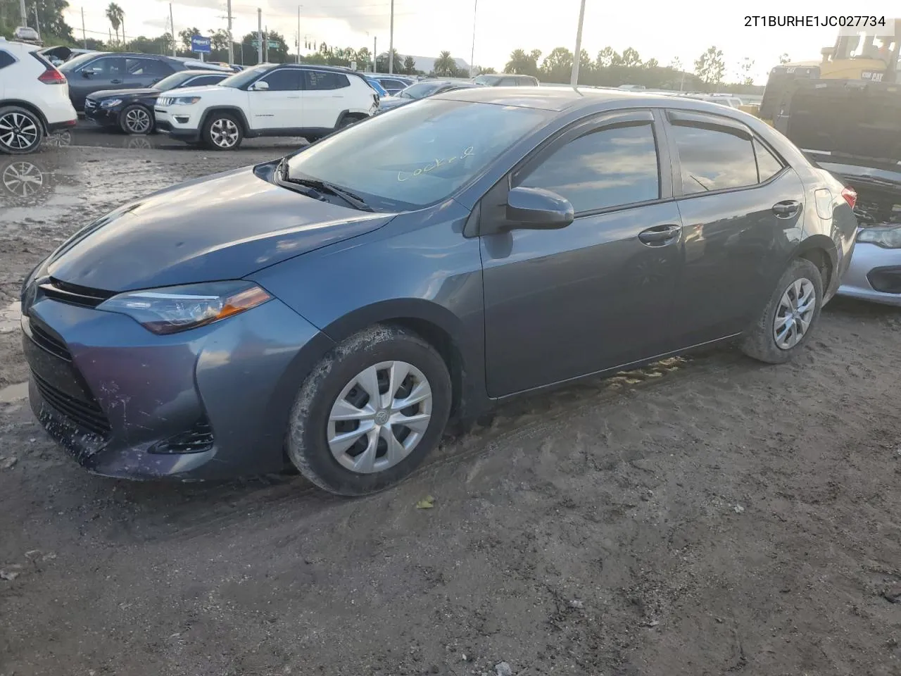 2018 Toyota Corolla L VIN: 2T1BURHE1JC027734 Lot: 73740984