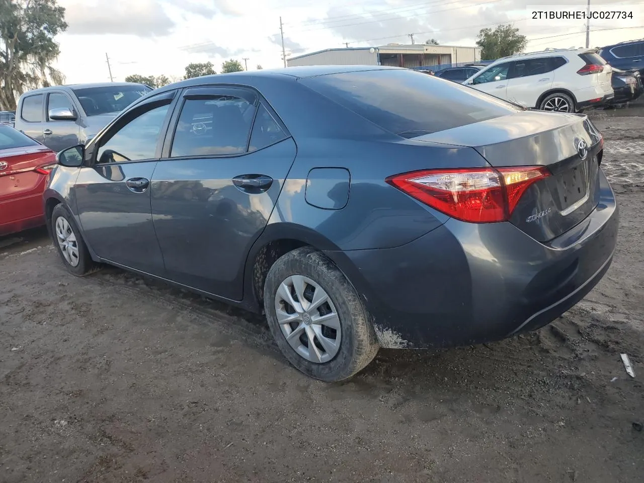 2018 Toyota Corolla L VIN: 2T1BURHE1JC027734 Lot: 73740984