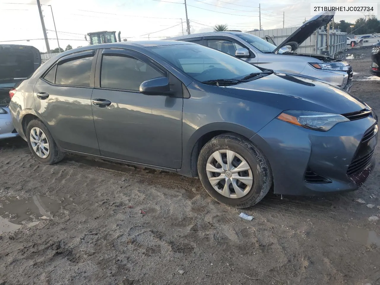 2T1BURHE1JC027734 2018 Toyota Corolla L