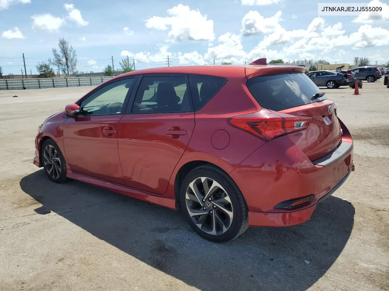 2018 Toyota Corolla Im VIN: JTNKARJE2JJ555009 Lot: 73920804