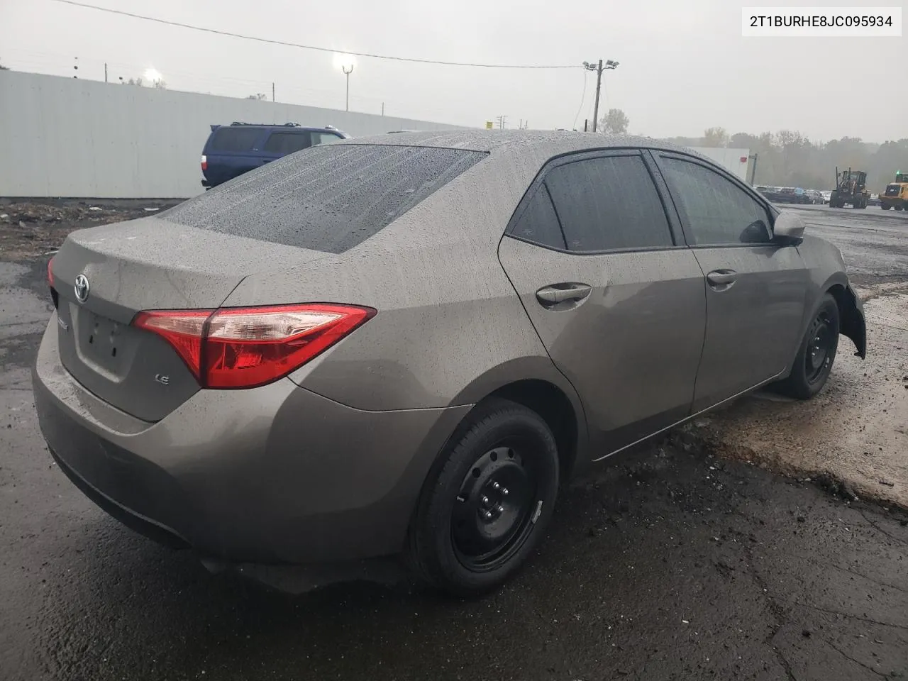 2018 Toyota Corolla L VIN: 2T1BURHE8JC095934 Lot: 74045924