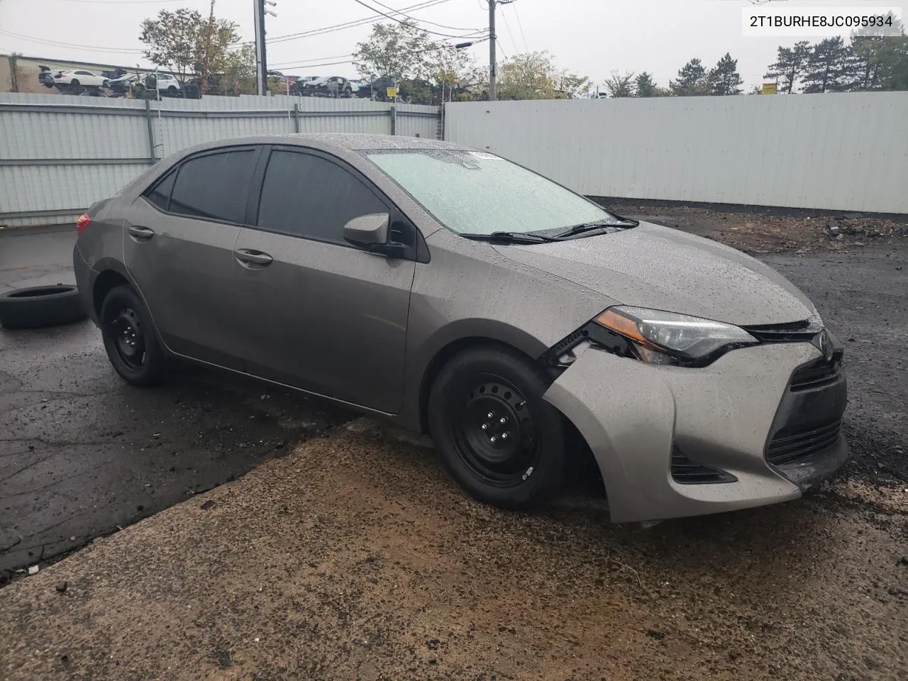 2018 Toyota Corolla L VIN: 2T1BURHE8JC095934 Lot: 74045924