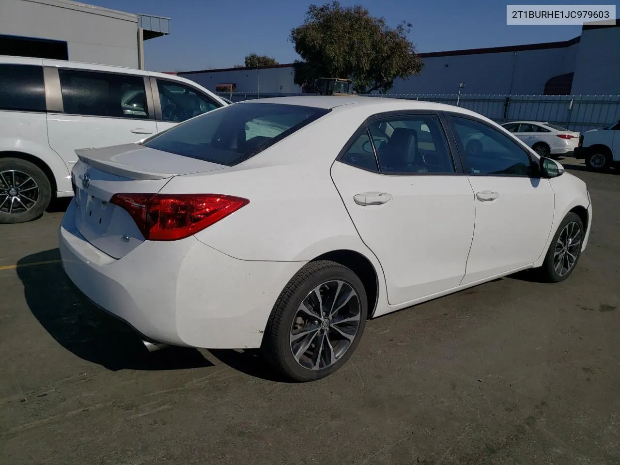 2018 Toyota Corolla L VIN: 2T1BURHE1JC979603 Lot: 74152804