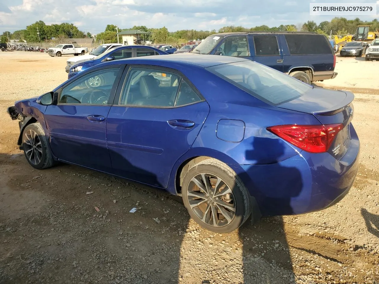 2018 Toyota Corolla L VIN: 2T1BURHE9JC975279 Lot: 74381234