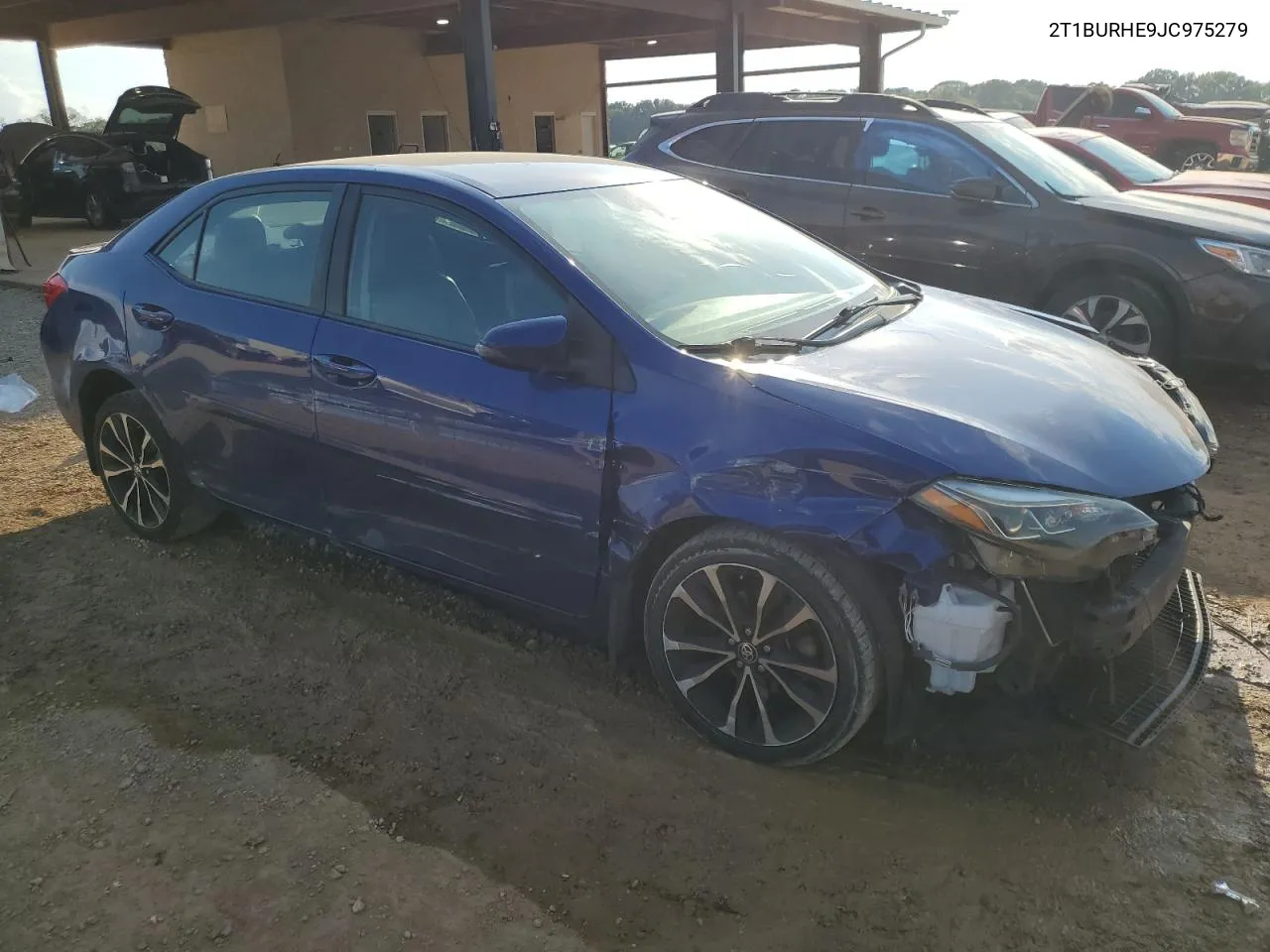 2018 Toyota Corolla L VIN: 2T1BURHE9JC975279 Lot: 74381234