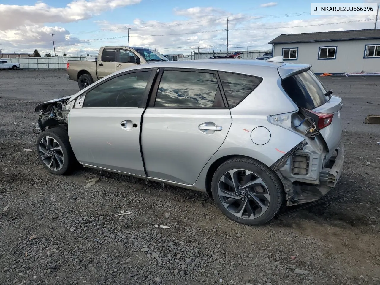 2018 Toyota Corolla Im VIN: JTNKARJE2JJ566396 Lot: 76561324