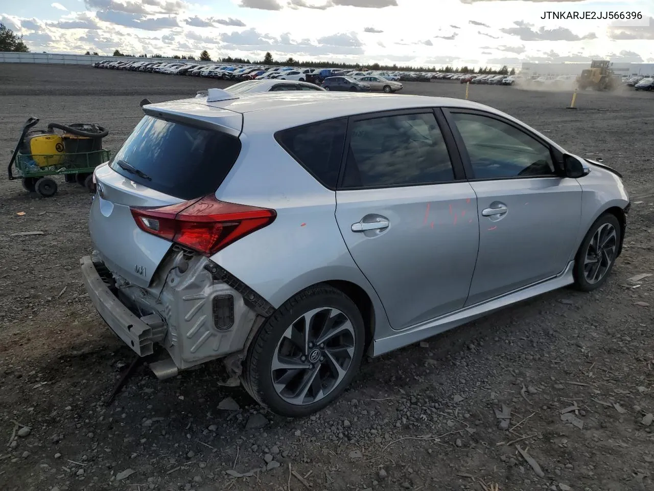 2018 Toyota Corolla Im VIN: JTNKARJE2JJ566396 Lot: 76561324