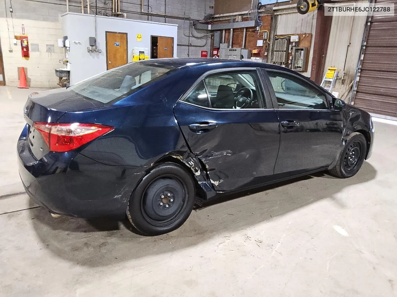 2018 Toyota Corolla L VIN: 2T1BURHE6JC122788 Lot: 76618344