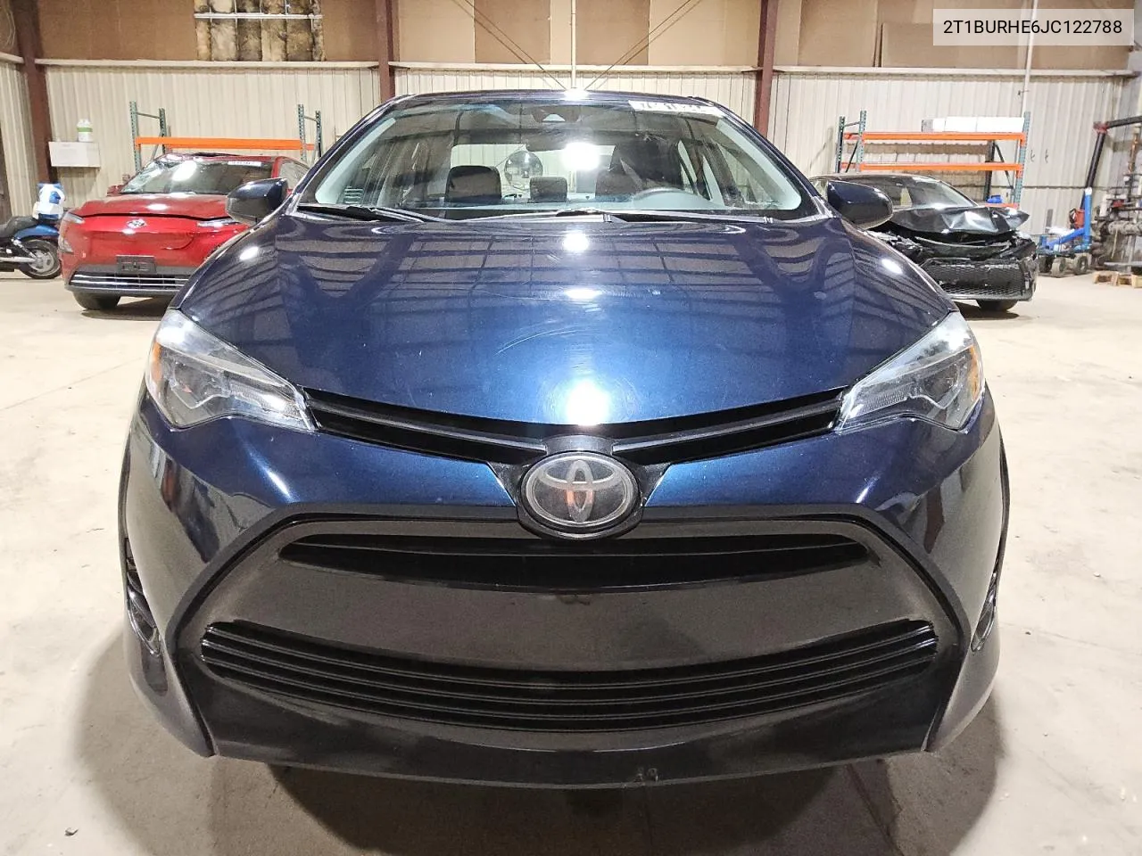 2018 Toyota Corolla L VIN: 2T1BURHE6JC122788 Lot: 76618344