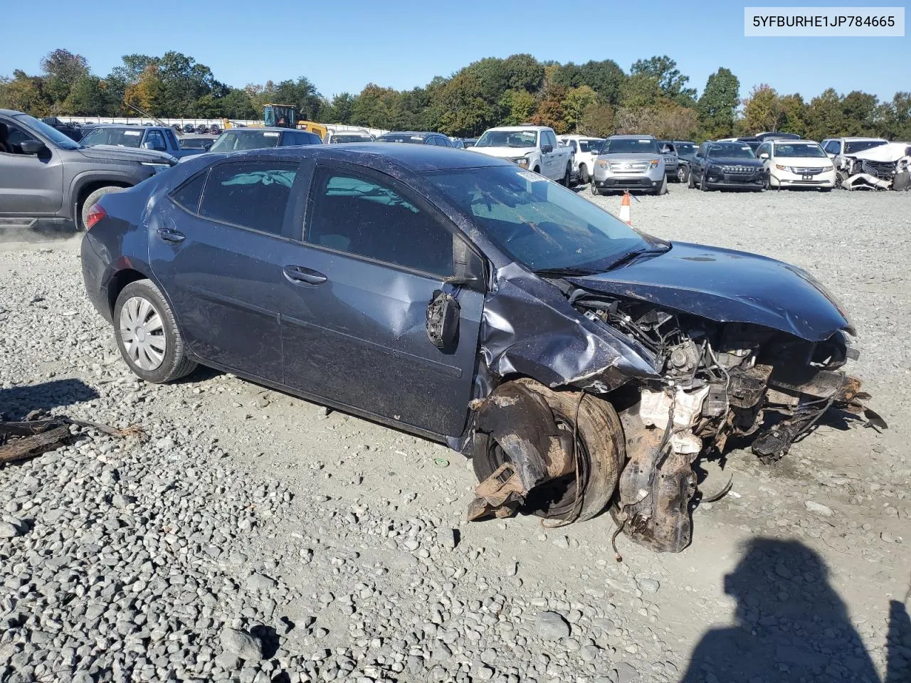 5YFBURHE1JP784665 2018 Toyota Corolla L