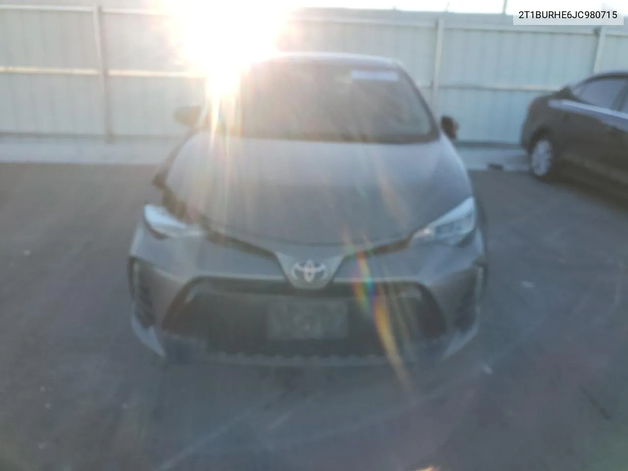 2T1BURHE6JC980715 2018 Toyota Corolla L