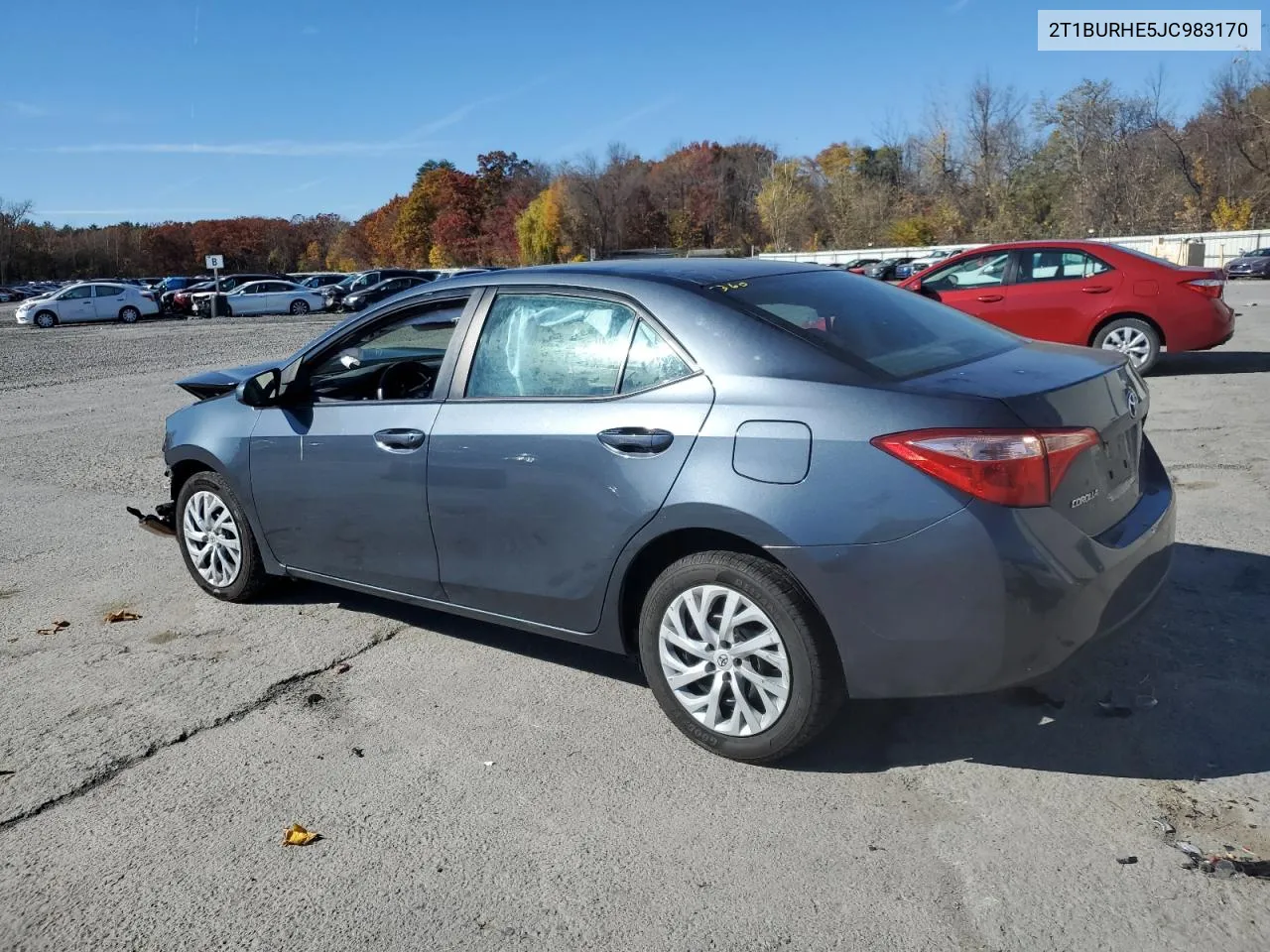 2018 Toyota Corolla L VIN: 2T1BURHE5JC983170 Lot: 77403344