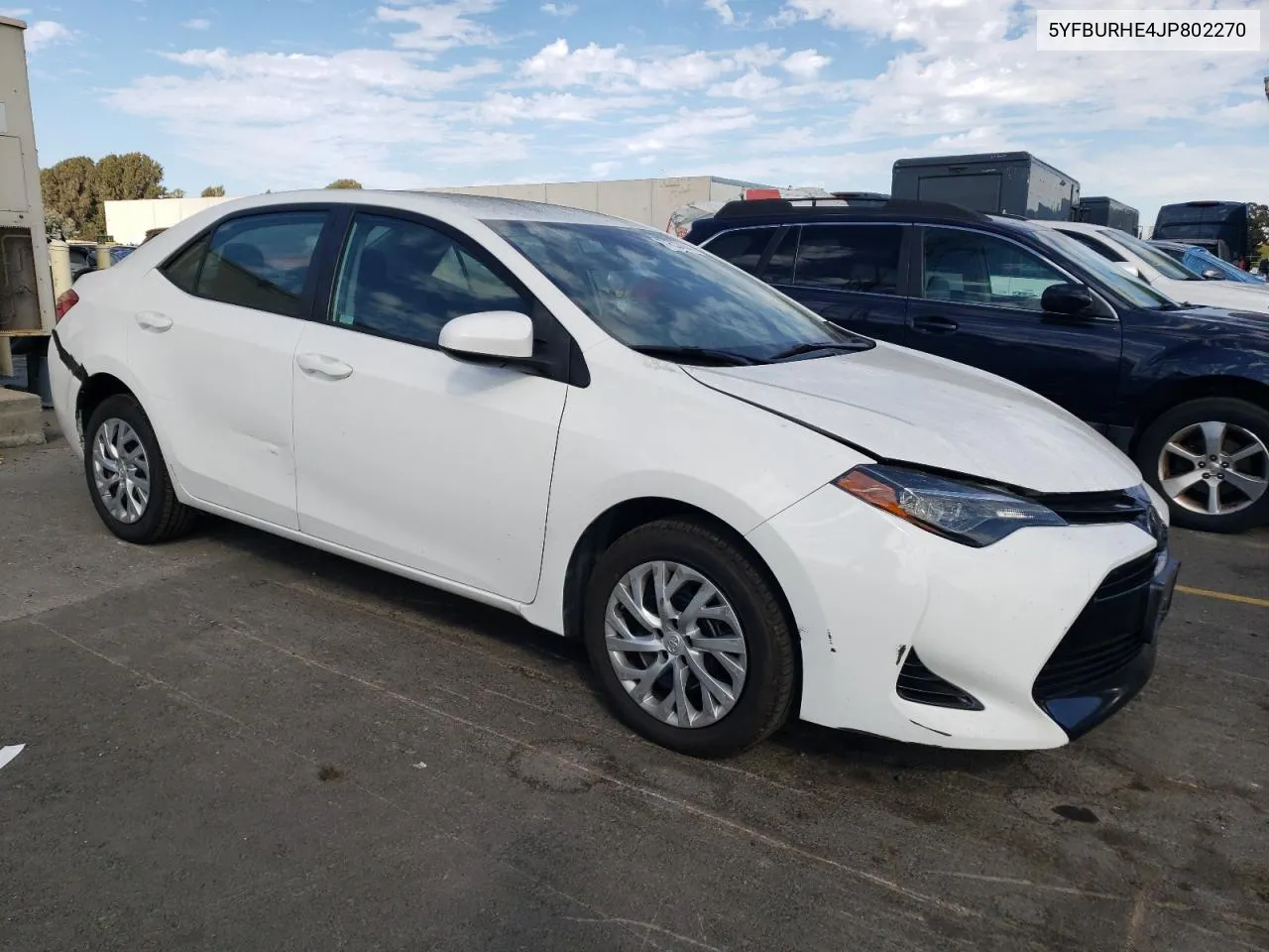 5YFBURHE4JP802270 2018 Toyota Corolla L