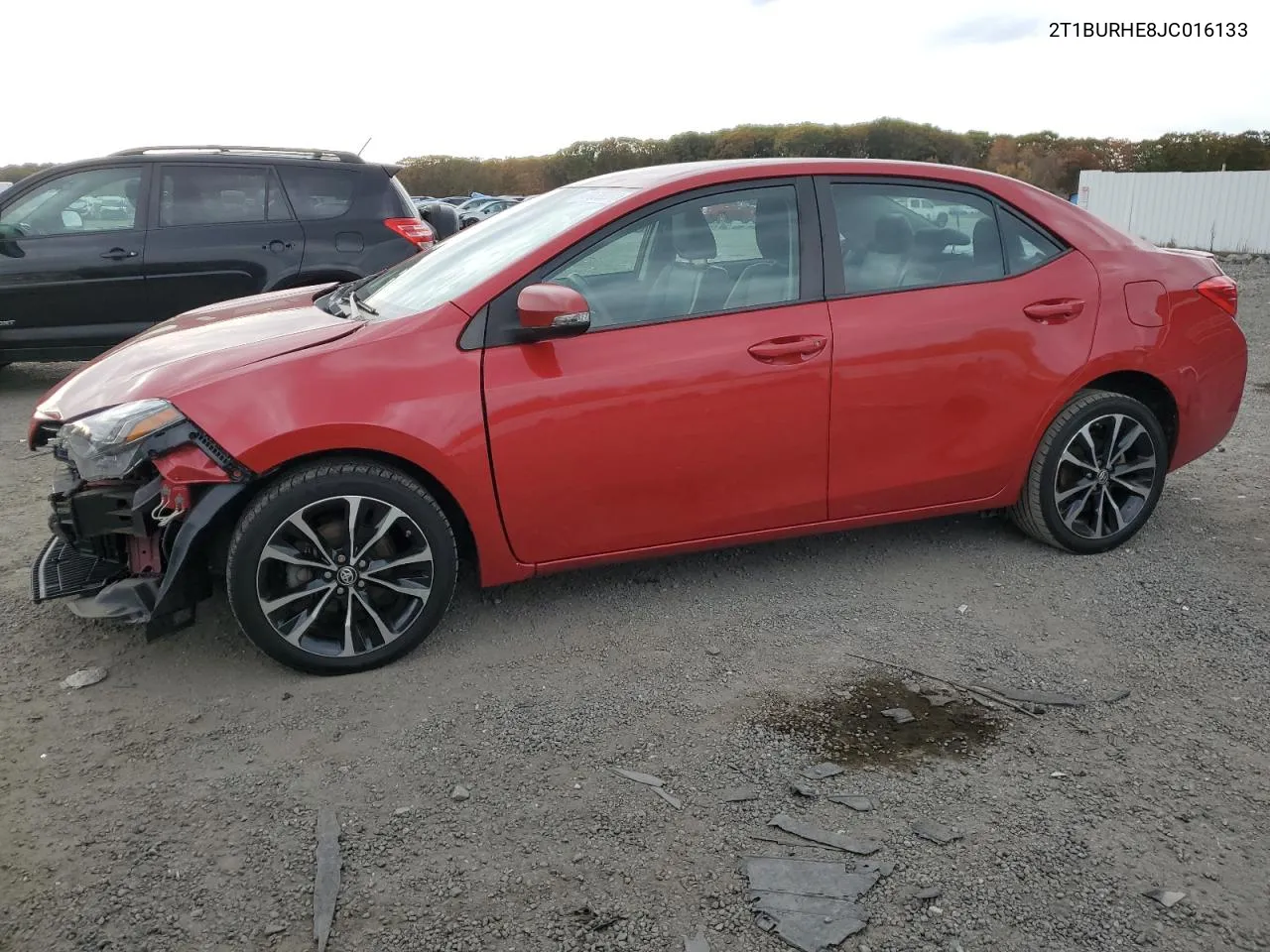 2018 Toyota Corolla L VIN: 2T1BURHE8JC016133 Lot: 77638234