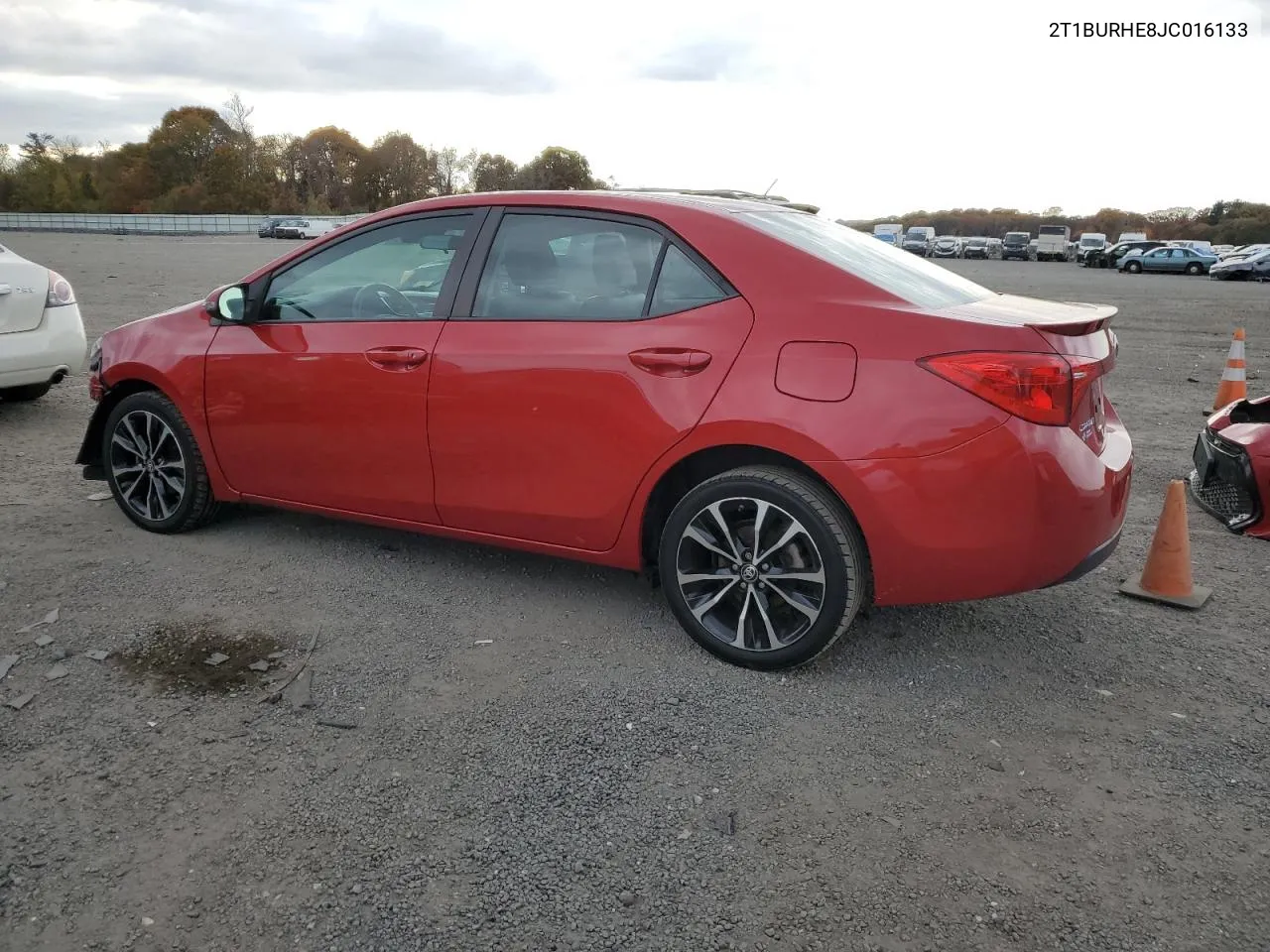 2018 Toyota Corolla L VIN: 2T1BURHE8JC016133 Lot: 77638234