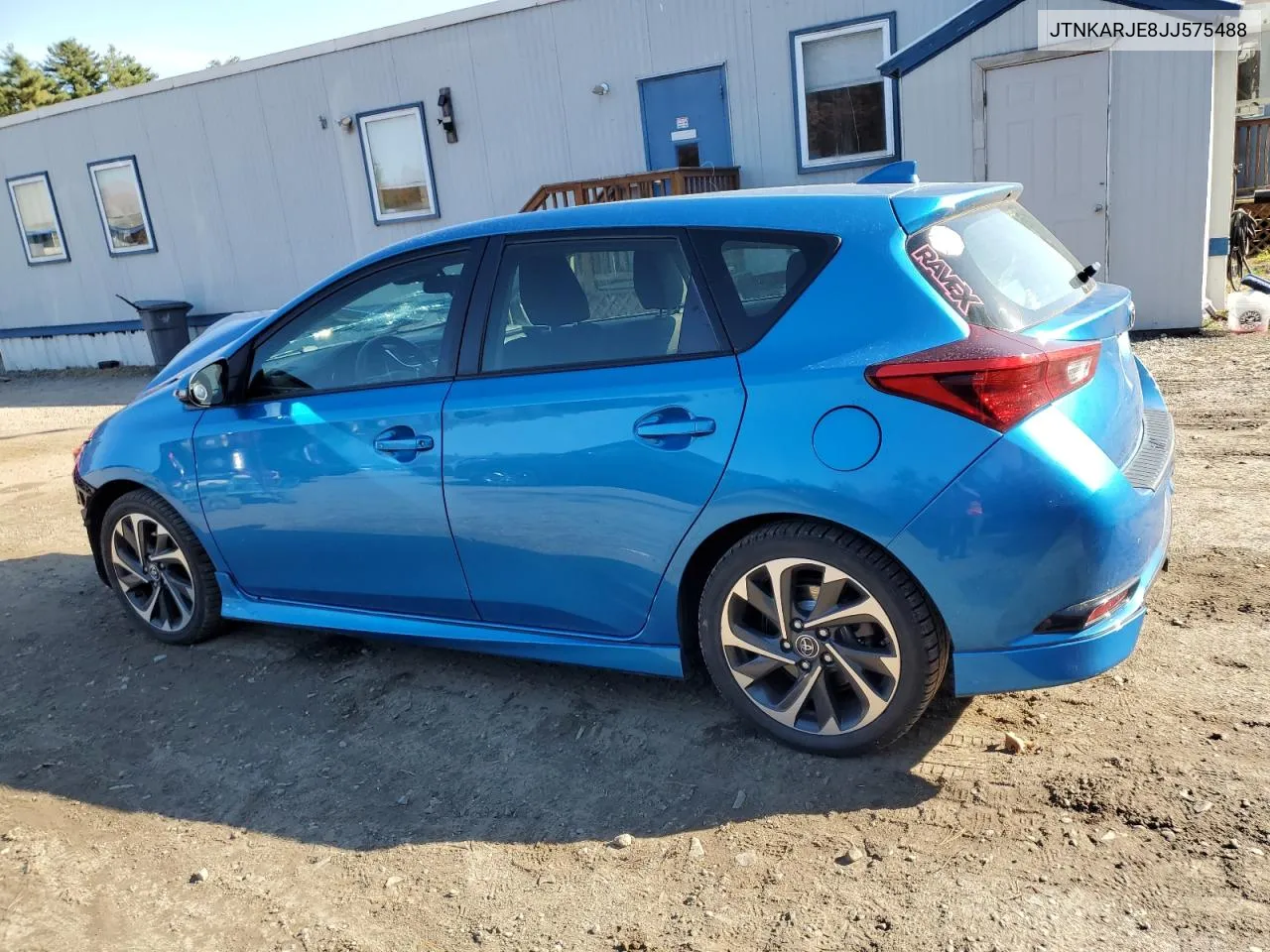 2018 Toyota Corolla Im VIN: JTNKARJE8JJ575488 Lot: 77638594