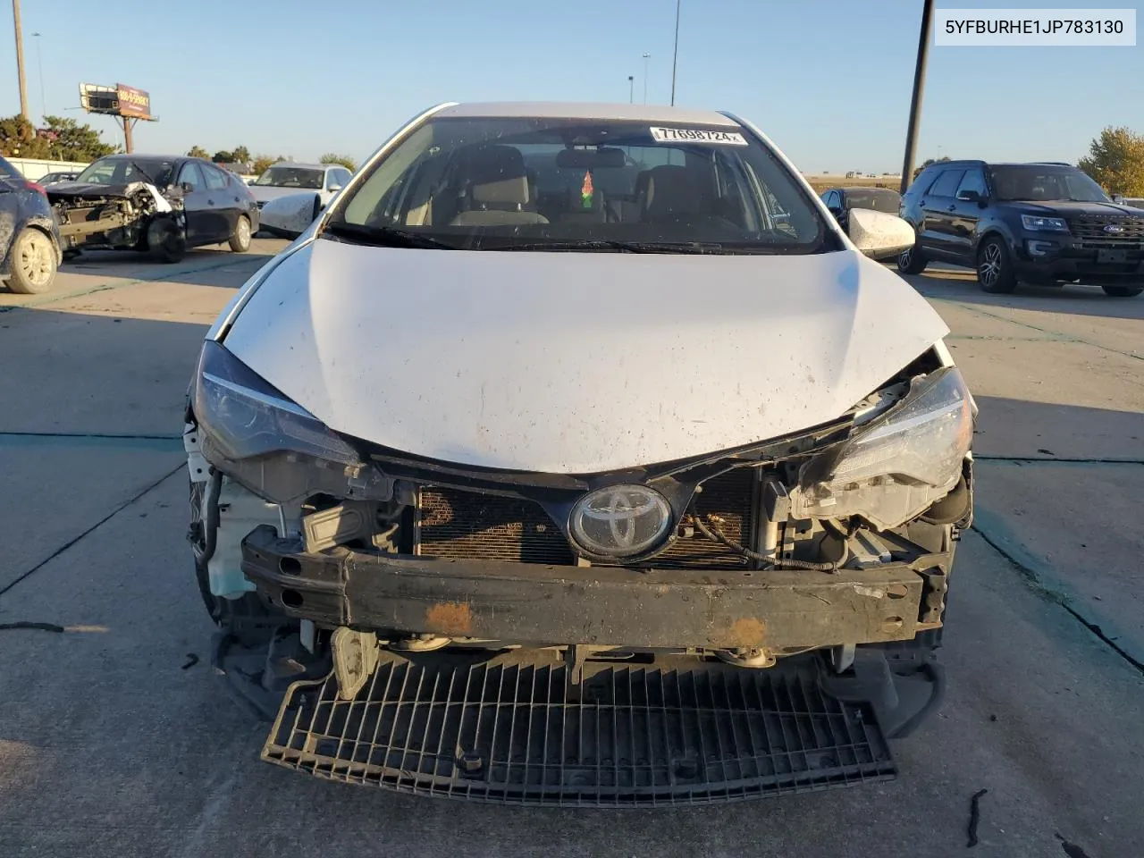 5YFBURHE1JP783130 2018 Toyota Corolla L