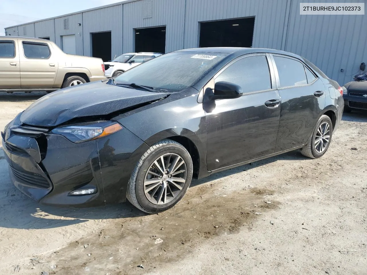 2018 Toyota Corolla L VIN: 2T1BURHE9JC102373 Lot: 77709864