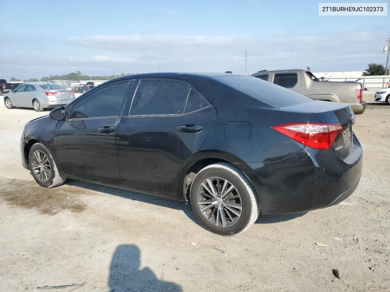 2018 Toyota Corolla L VIN: 2T1BURHE9JC102373 Lot: 77709864