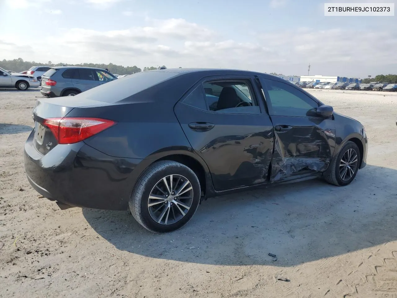 2018 Toyota Corolla L VIN: 2T1BURHE9JC102373 Lot: 77709864