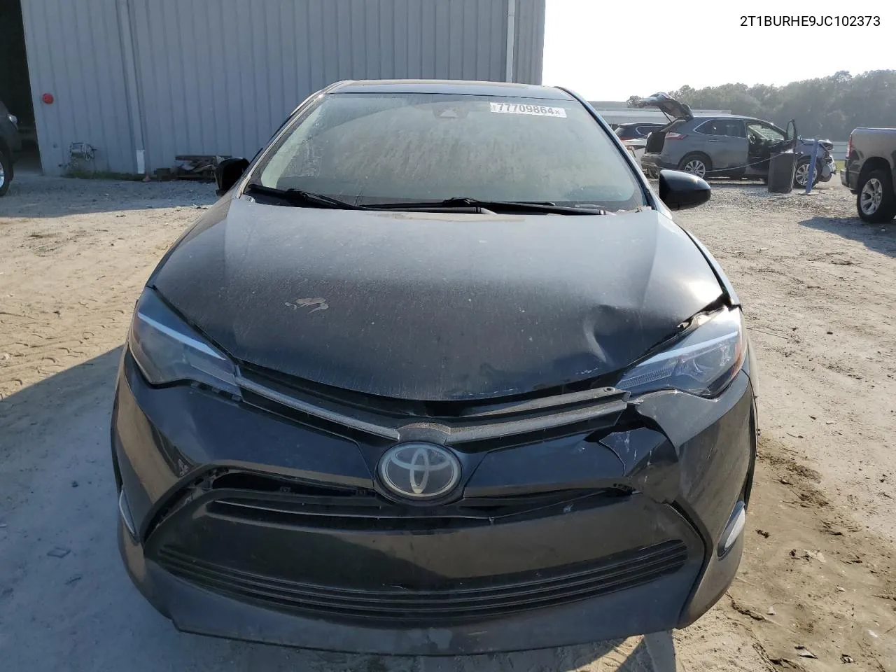 2018 Toyota Corolla L VIN: 2T1BURHE9JC102373 Lot: 77709864