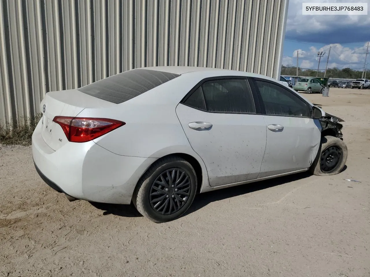 5YFBURHE3JP768483 2018 Toyota Corolla L