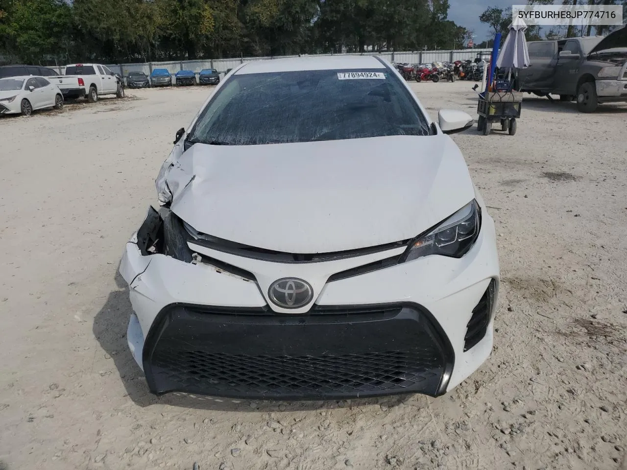 5YFBURHE8JP774716 2018 Toyota Corolla L