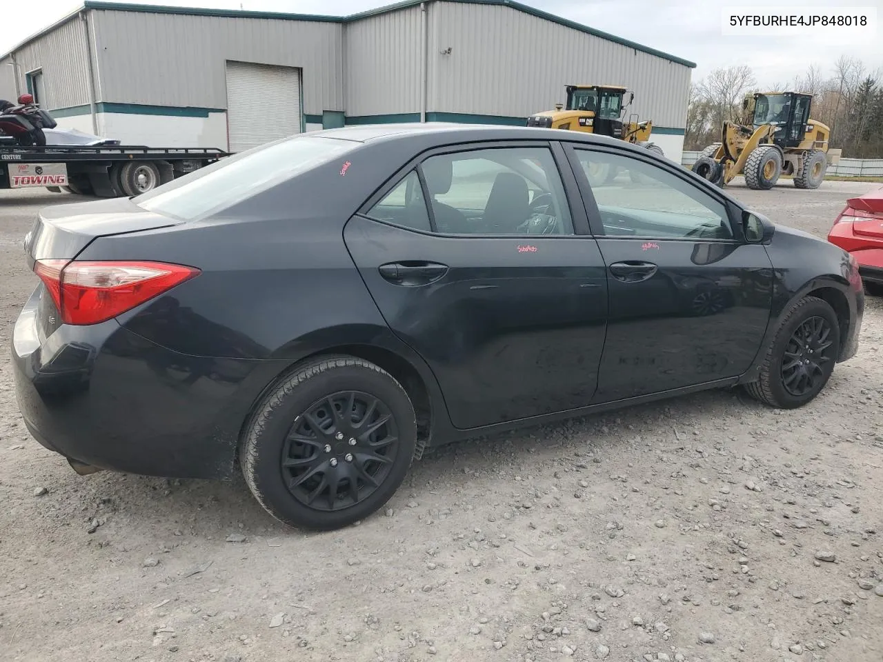 2018 Toyota Corolla L VIN: 5YFBURHE4JP848018 Lot: 77947734