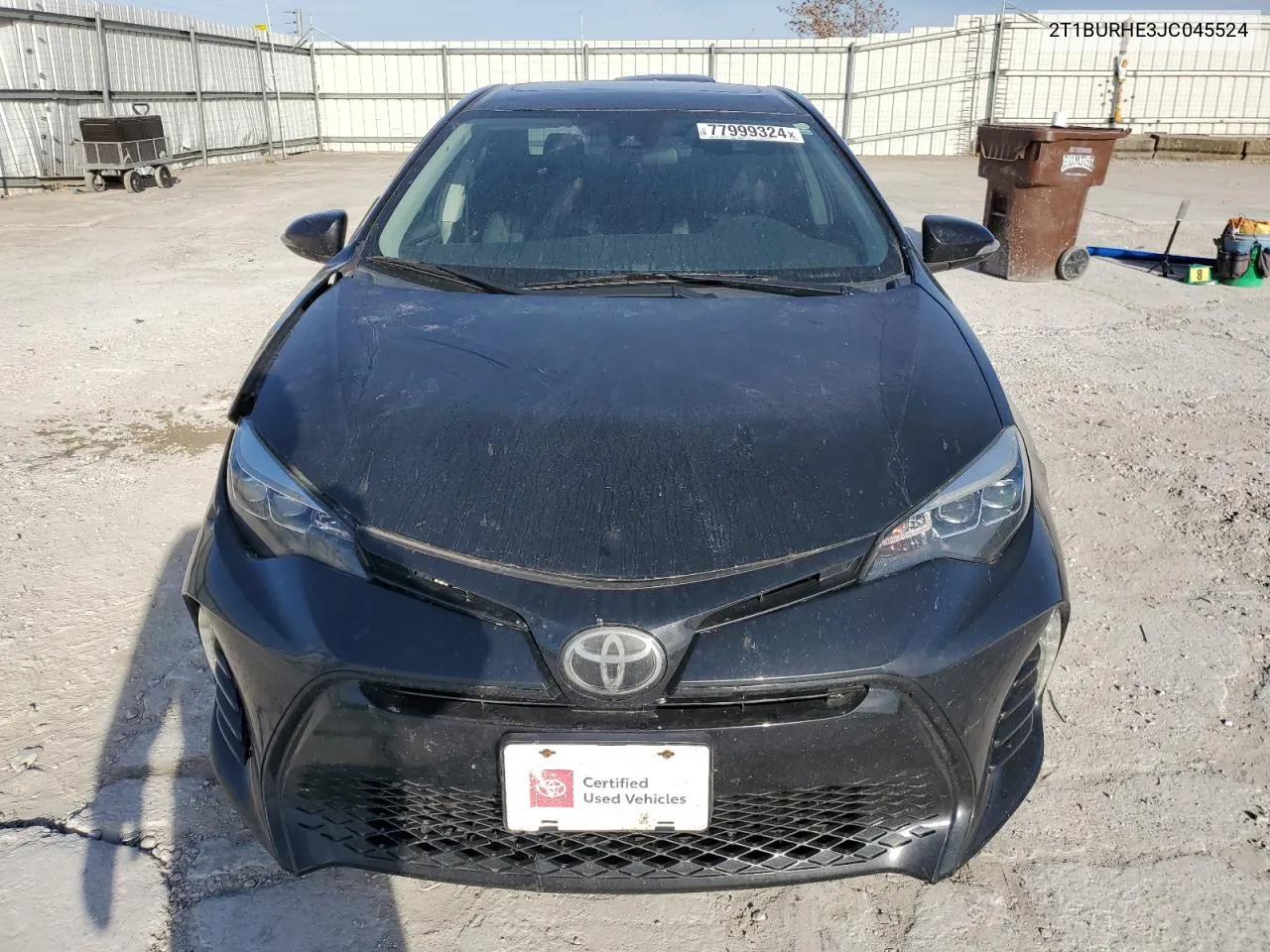 2T1BURHE3JC045524 2018 Toyota Corolla L