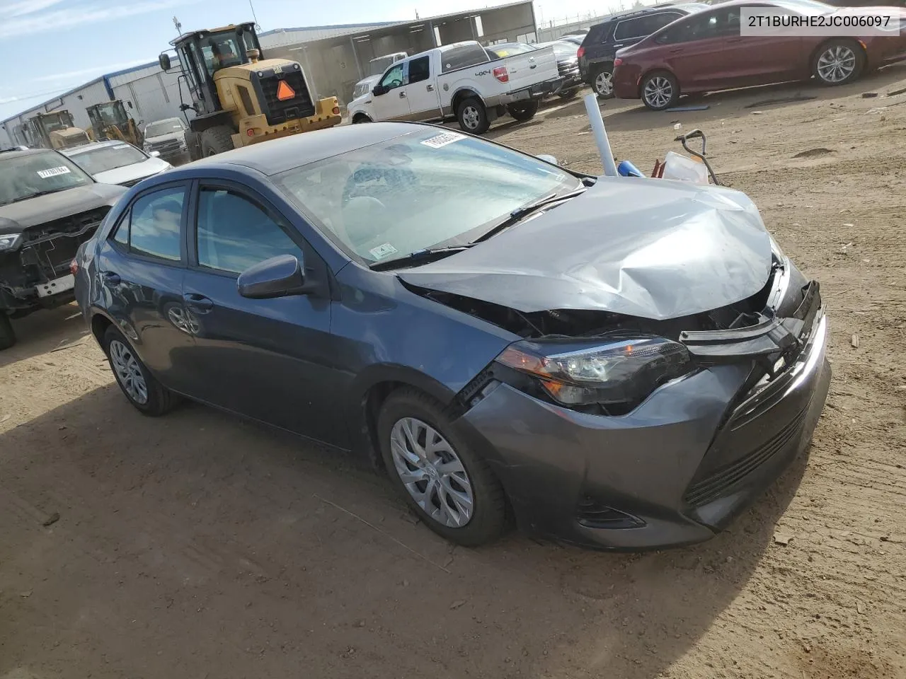 2T1BURHE2JC006097 2018 Toyota Corolla L