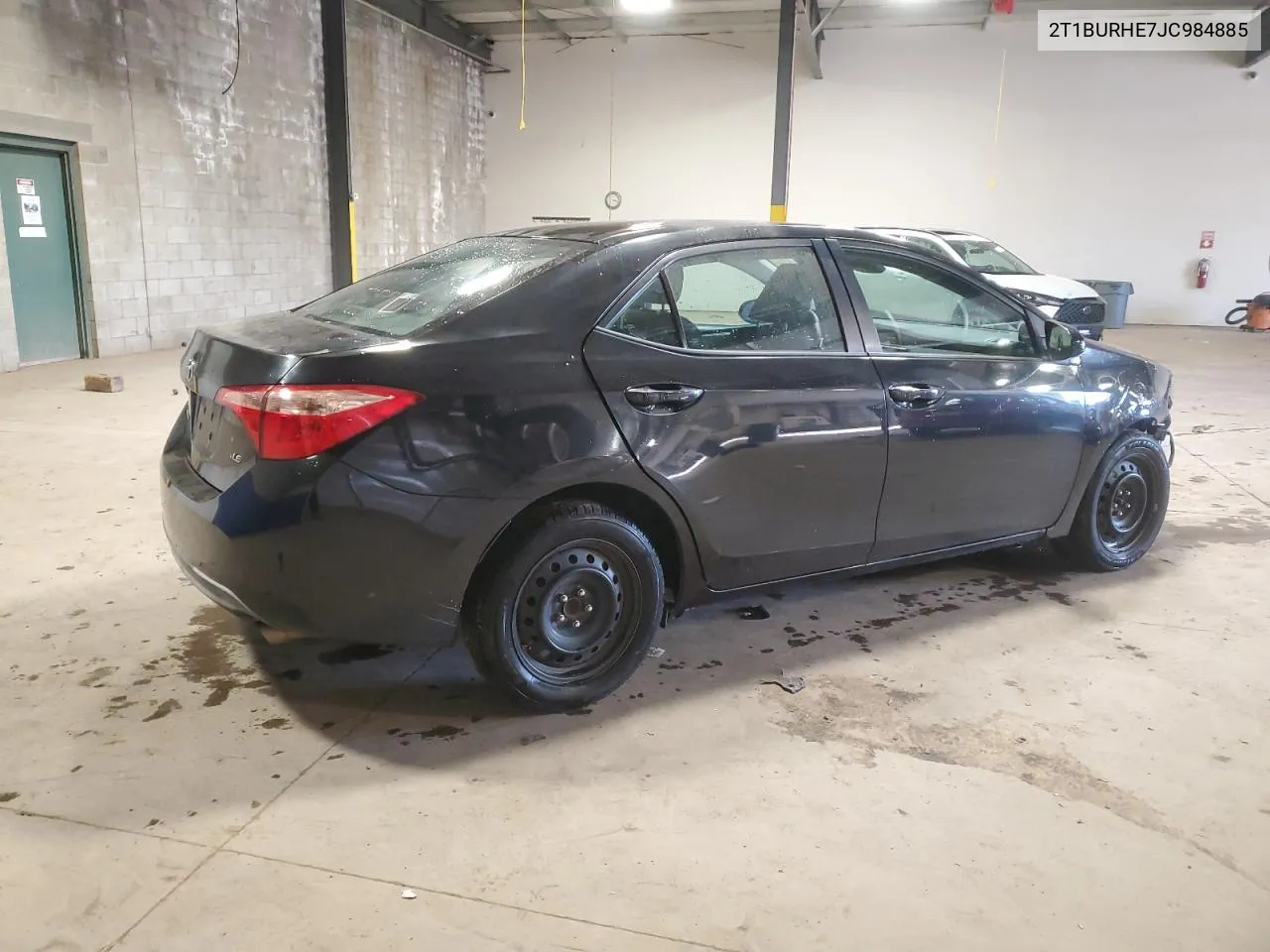 2018 Toyota Corolla L VIN: 2T1BURHE7JC984885 Lot: 78151834