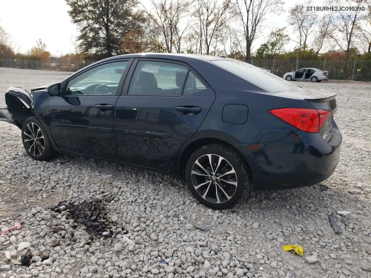 2018 Toyota Corolla L VIN: 2T1BURHE2JC090390 Lot: 78222634