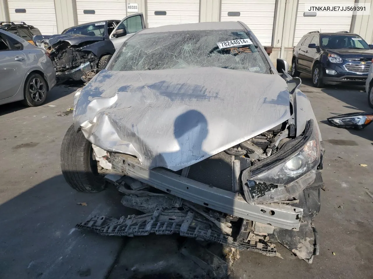 2018 Toyota Corolla Im VIN: JTNKARJE7JJ569391 Lot: 78244014