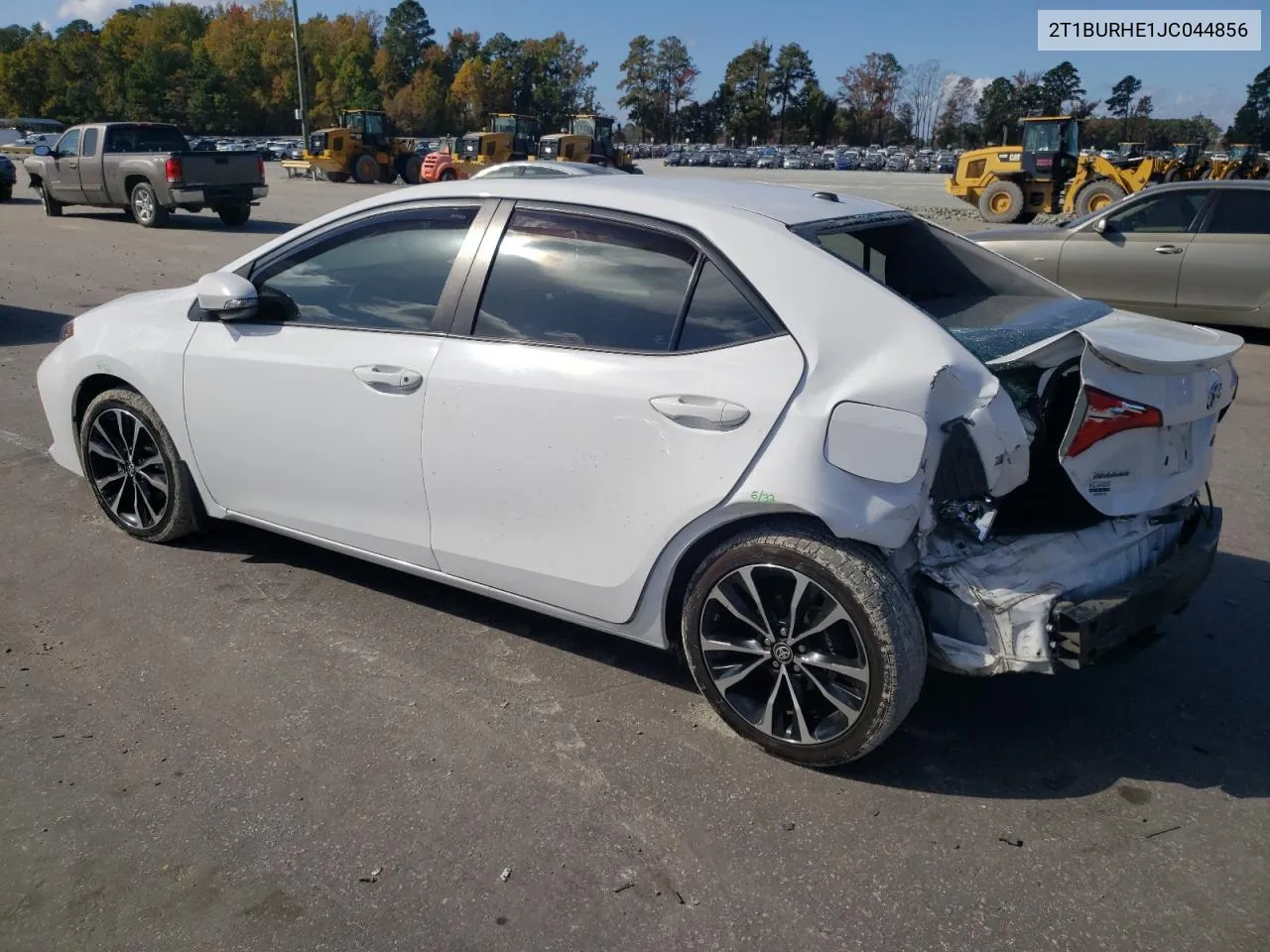 2018 Toyota Corolla L VIN: 2T1BURHE1JC044856 Lot: 78323634