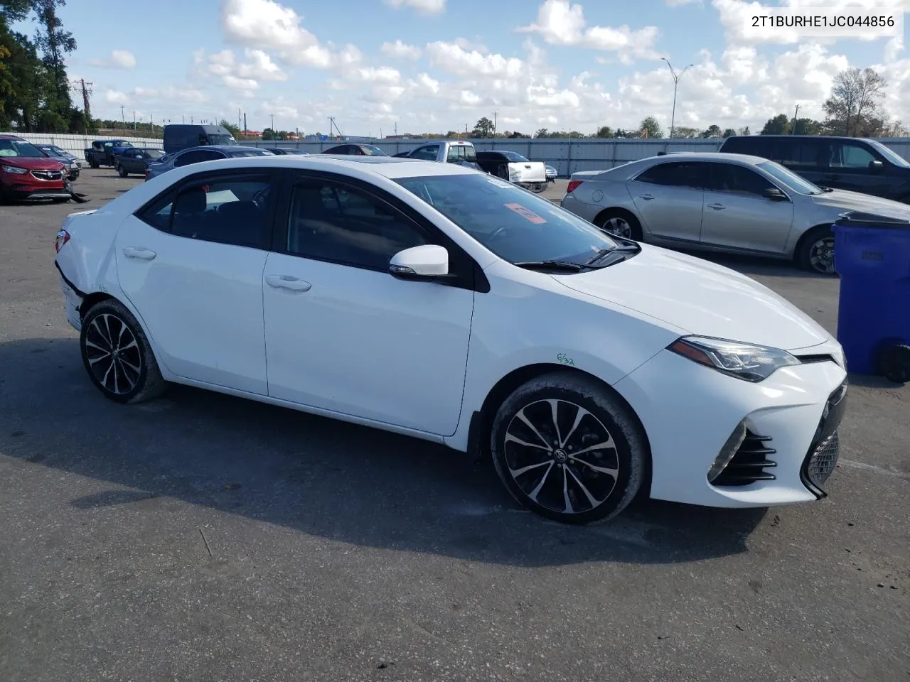 2018 Toyota Corolla L VIN: 2T1BURHE1JC044856 Lot: 78323634