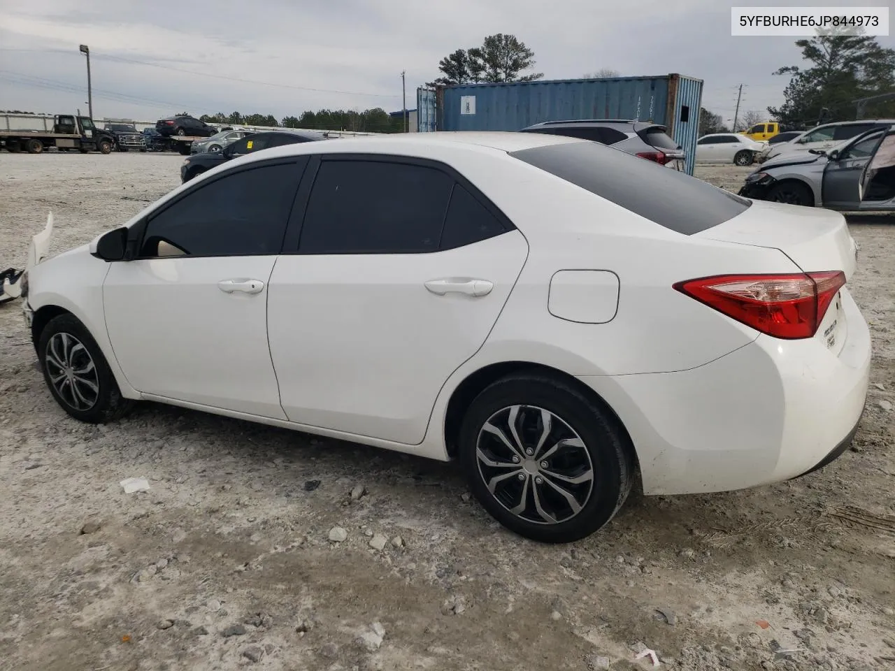 2018 Toyota Corolla L VIN: 5YFBURHE6JP844973 Lot: 78399014