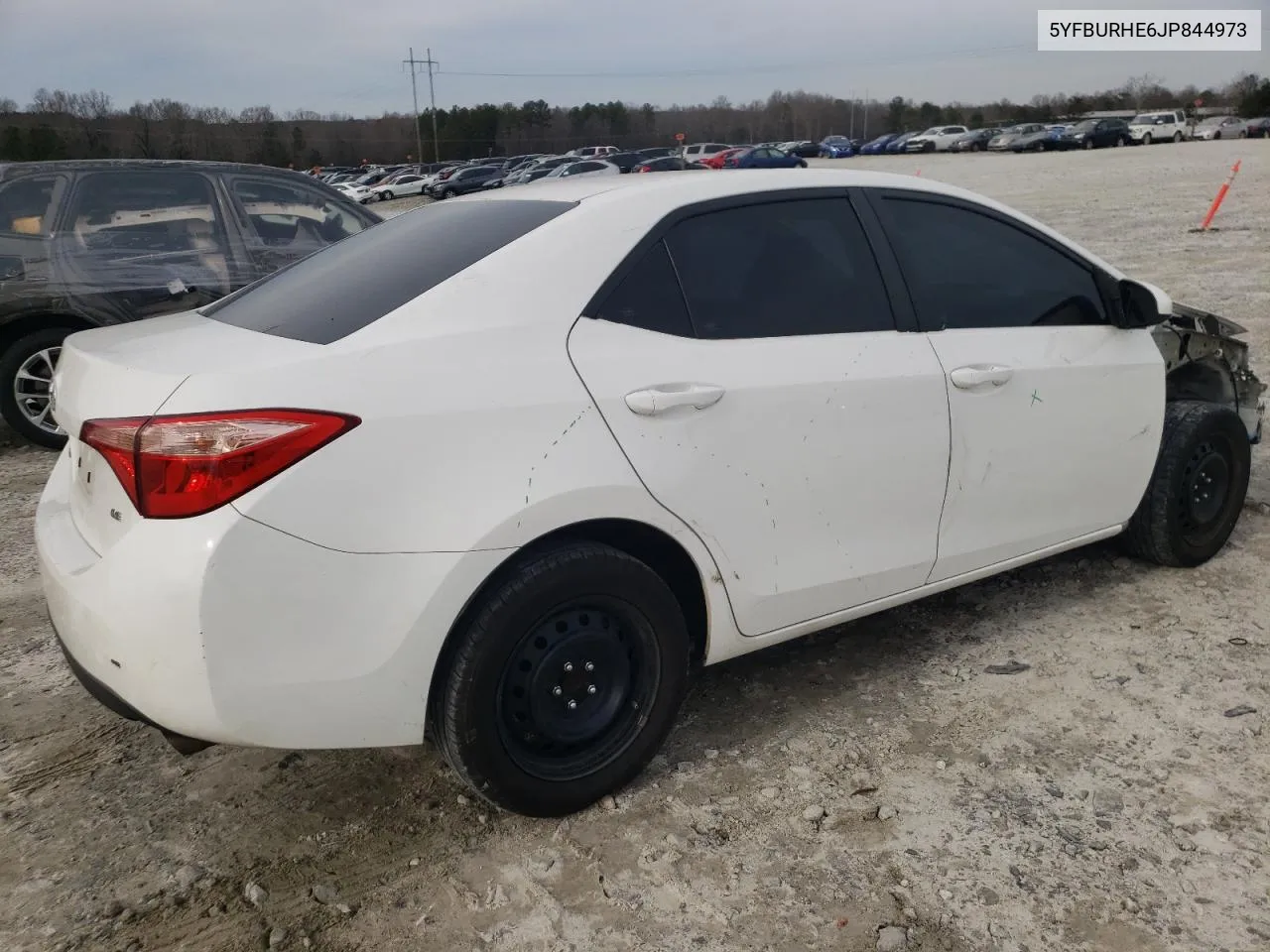 2018 Toyota Corolla L VIN: 5YFBURHE6JP844973 Lot: 78399014