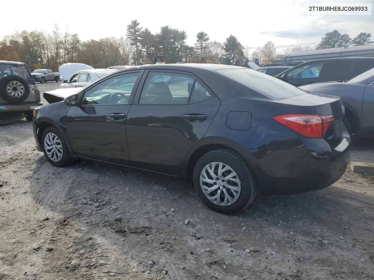 2018 Toyota Corolla L VIN: 2T1BURHE8JC069933 Lot: 78866074