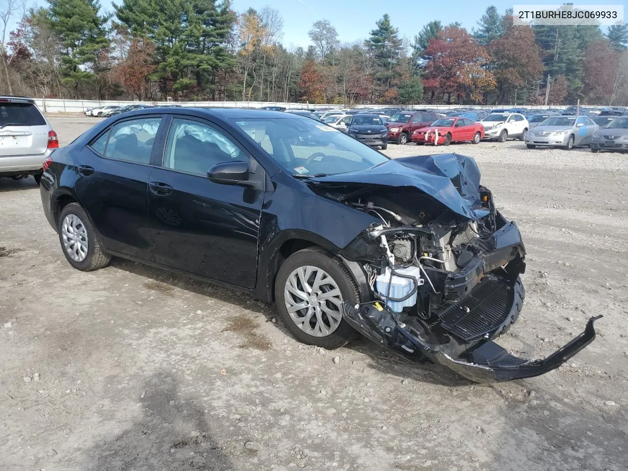 2018 Toyota Corolla L VIN: 2T1BURHE8JC069933 Lot: 78866074