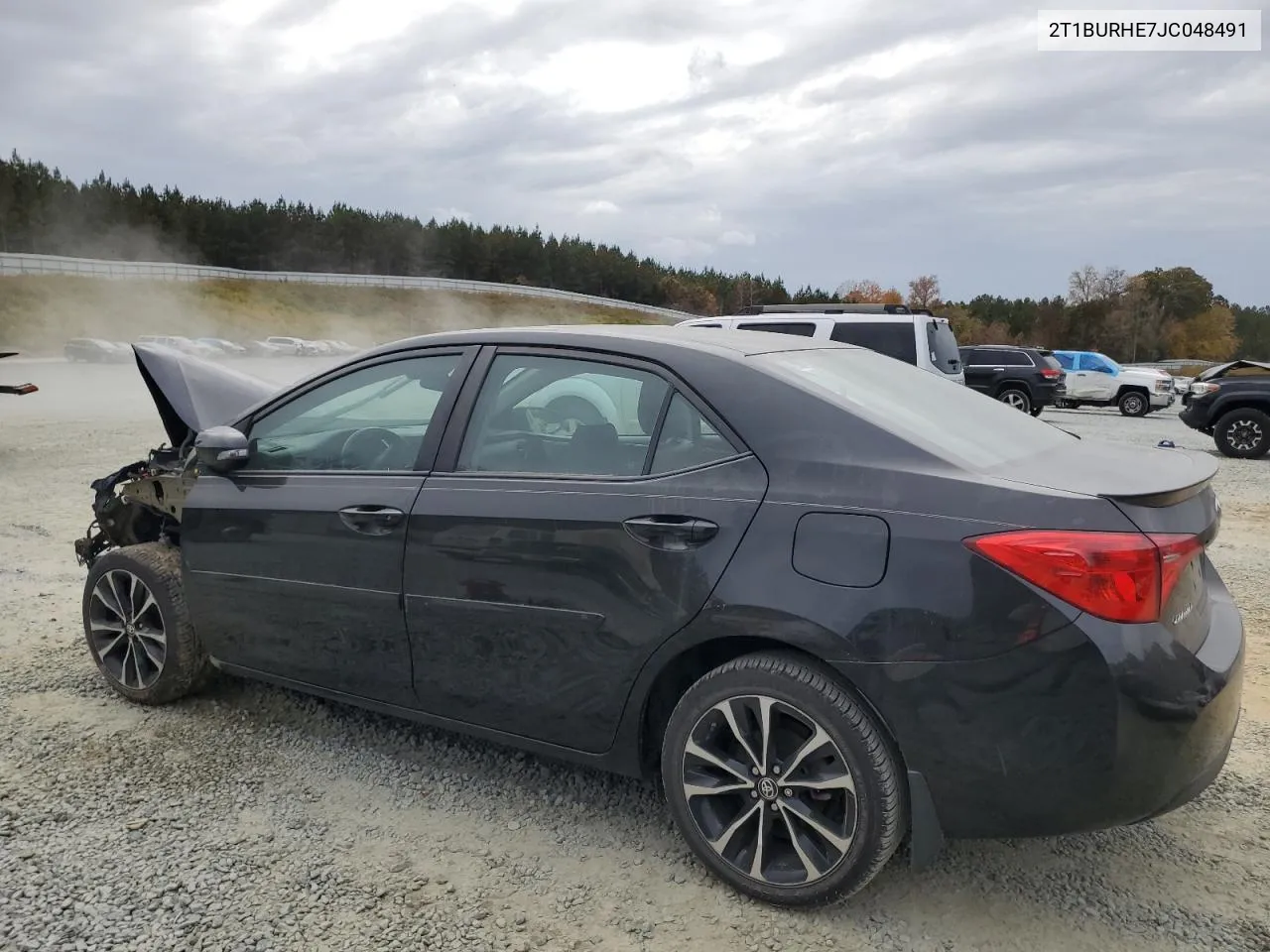 2018 Toyota Corolla L VIN: 2T1BURHE7JC048491 Lot: 79158244