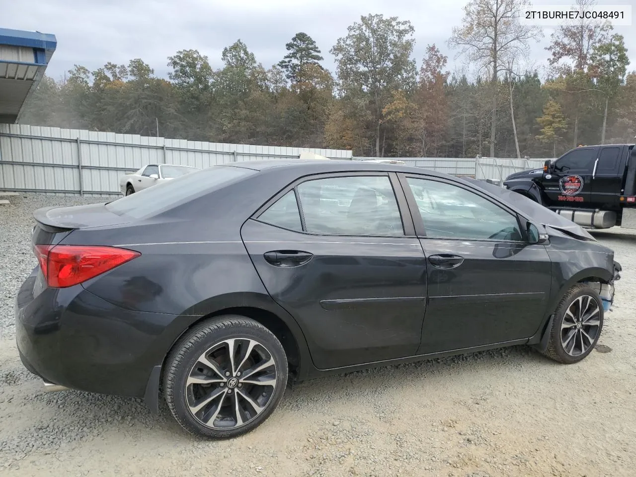 2018 Toyota Corolla L VIN: 2T1BURHE7JC048491 Lot: 79158244