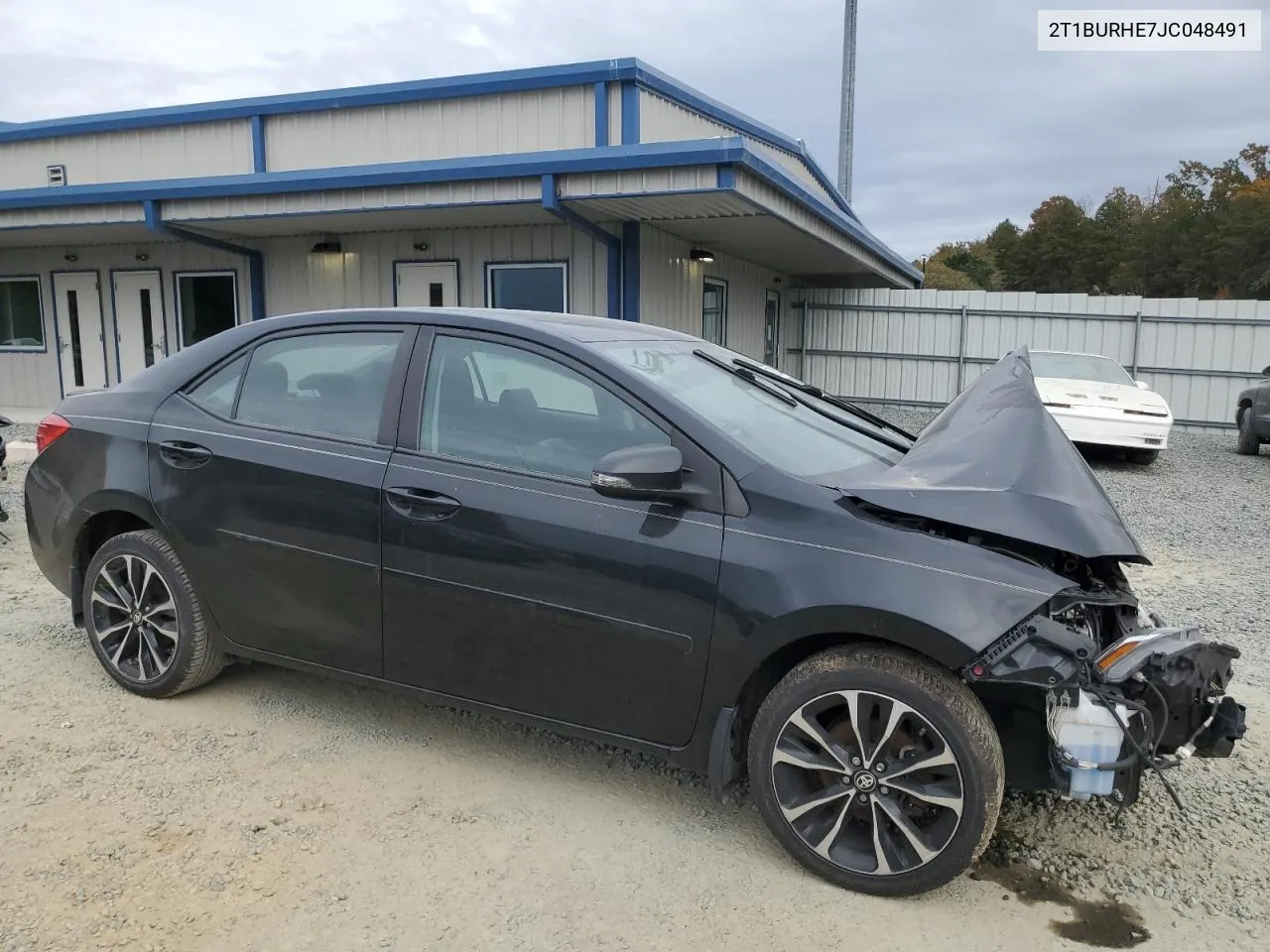 2018 Toyota Corolla L VIN: 2T1BURHE7JC048491 Lot: 79158244