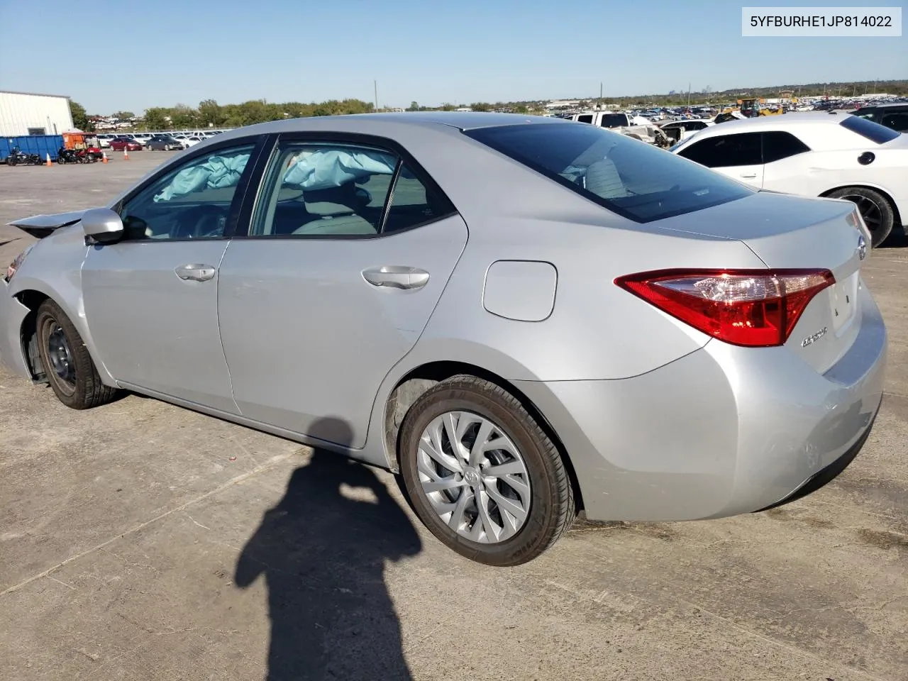 2018 Toyota Corolla L VIN: 5YFBURHE1JP814022 Lot: 79315854