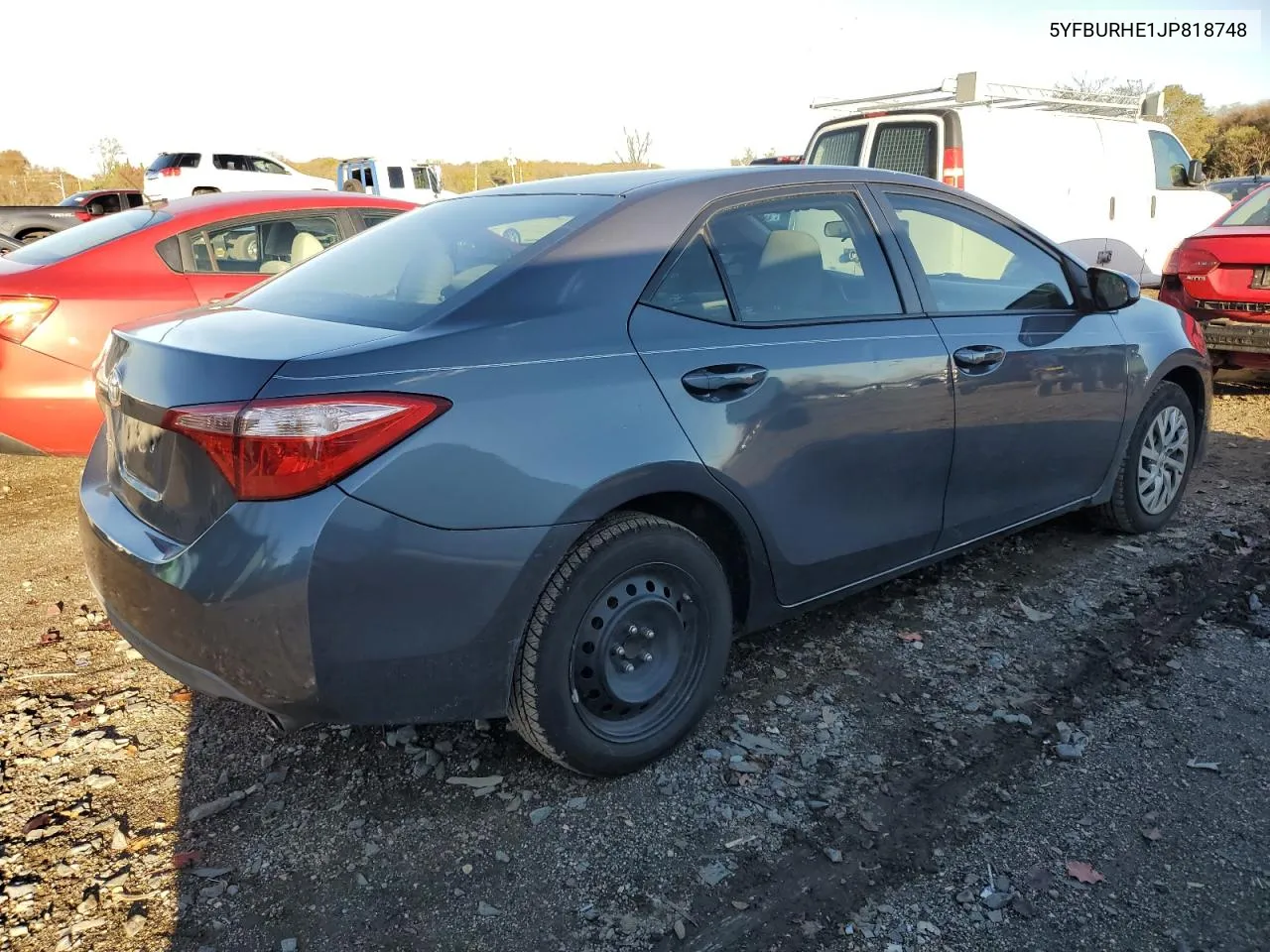 2018 Toyota Corolla L VIN: 5YFBURHE1JP818748 Lot: 79508204